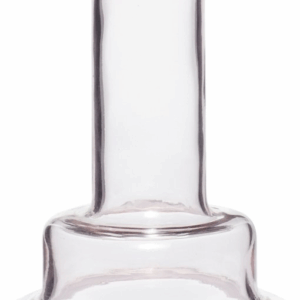 Lysestage Hübsch Alejandro i glas rosa Ø11Ã24 cm